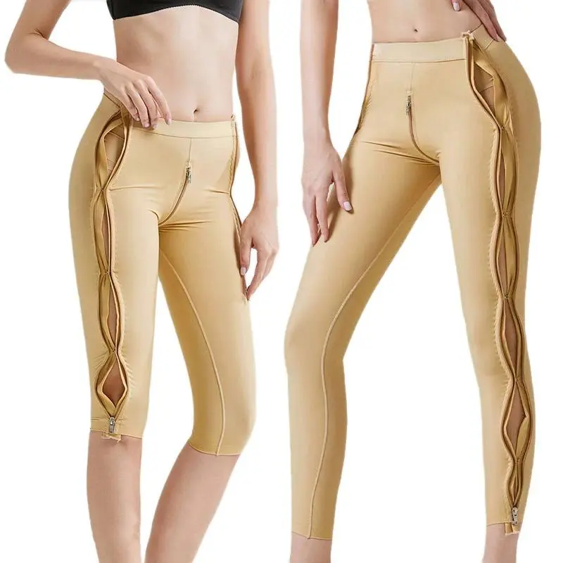 Women Shaping Pants After Liposuction Surgery Belly Control Body Shaper Medical Grade Garment Body Shaper Tighten Thigh Legging