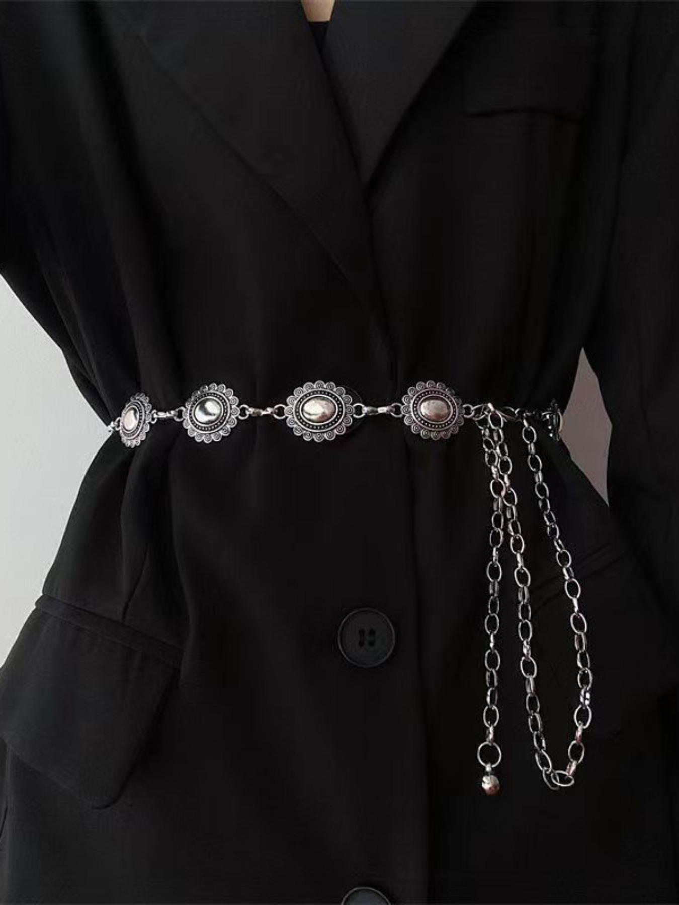 Women's Vintage Layered Waist Chain, Boho Style Vintage Chic Body Jewelry for Party, Daily Clothing Decor, Trendy All-match & Exquisite Jewelry for Birthday Gift