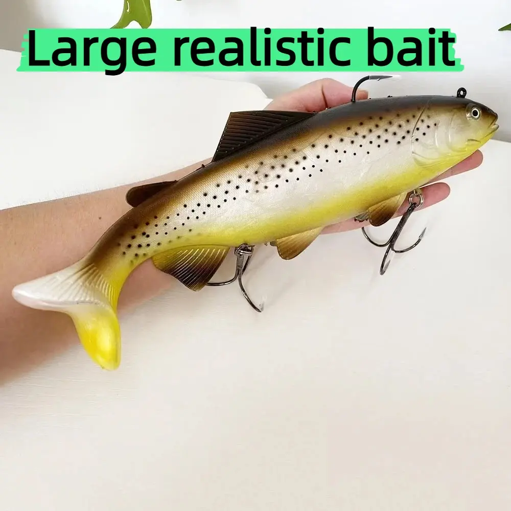 30cm 400g Slow Twitch Iron Plate Bait with Bite-Proof Hook, Deep Sea Long Distance Fishing Strong Sea Fishing Lure, Effective Bottom Fishing Gear