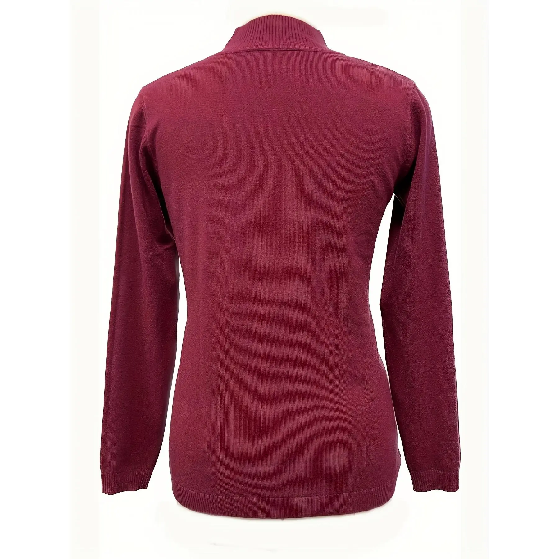 New Women's Half-Turtleneck Base Layer Pullover, Versatile Autumn/Winter Slim-Fit Tight Sweater, Thin Inner Layer