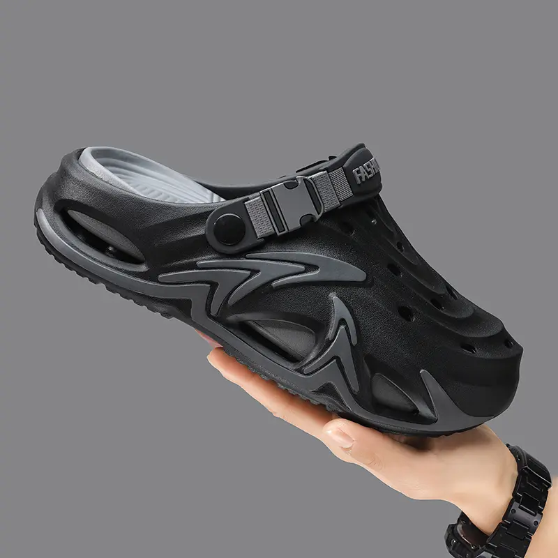 Men’s Summer Outdoor Sports Basketball Sandals – Non-Slip, Wear-Resistant, 2-Way Design for Outdoor Activities, Water Play, Beach Sandal