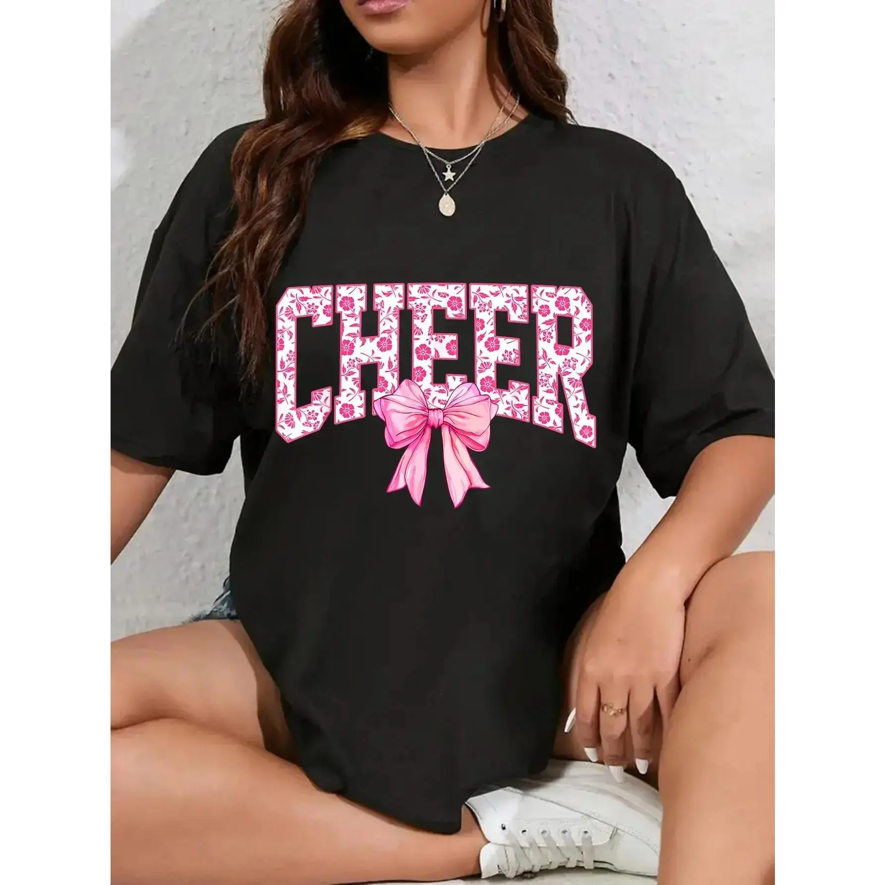 Cheer Shirt Cheer Leader Cheerleading Cheer Girl Coquette T-Shirt