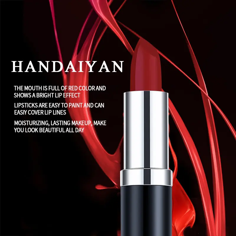 Velvet lipstick, beauty and personal care, long-lasting, waterproof, popular matte lipstick Gloss Lipgloss