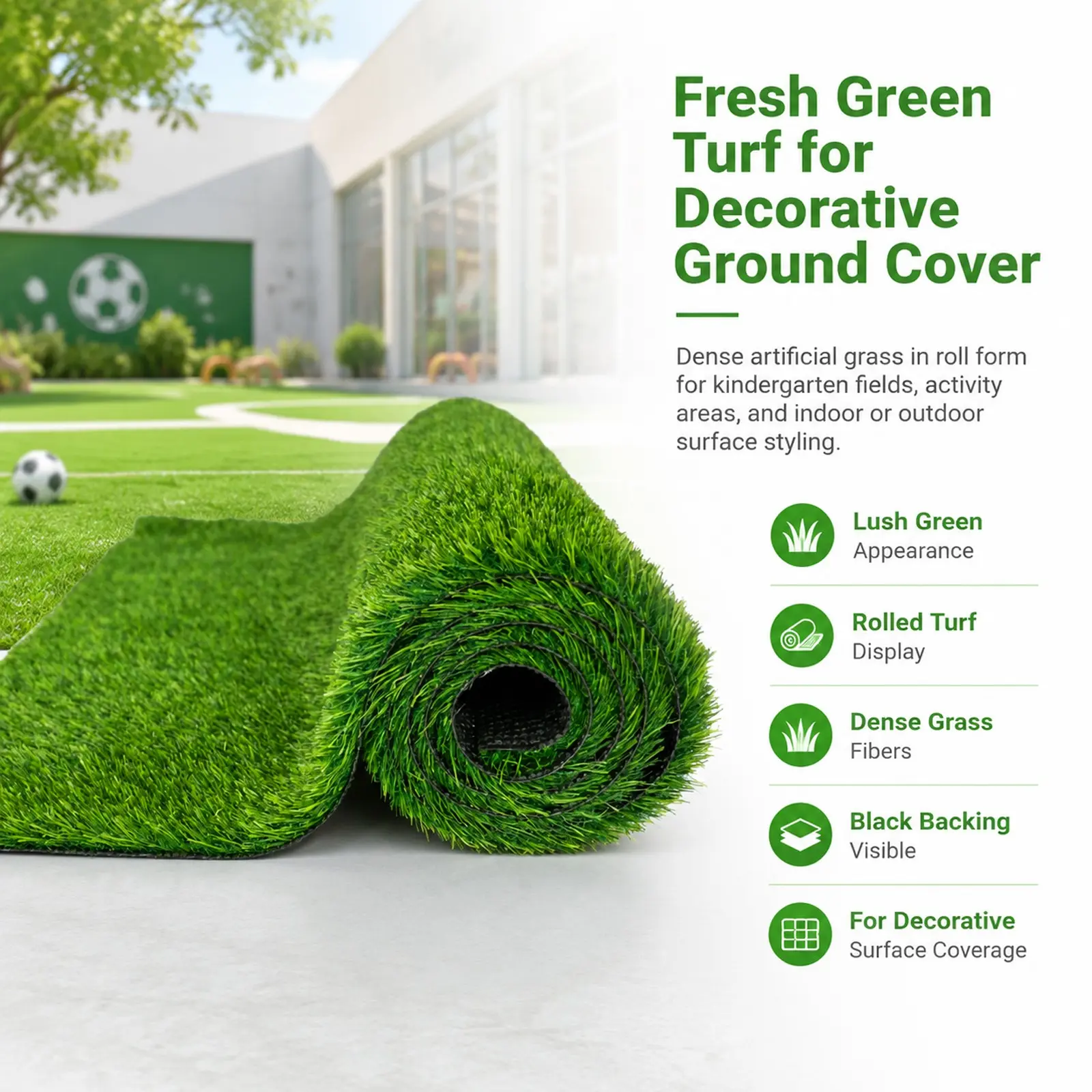 Artificial Grass Carpet, Plastic Lawn Mat, Interlocking Rug, Roof Installation, Landscape Greening, Durable Synthetic Turf, Versatile Use