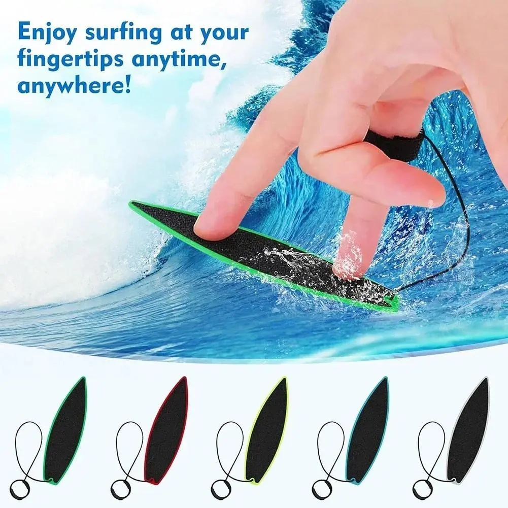 Portable Unisex Cool Mini Finger Surfboard Toy with Cool String (10*3cm/3.94*1.18in, 8 or 80 Pcs) - Fidget Toy for Kids, Beat Work Stress, Fun for Friends, Family