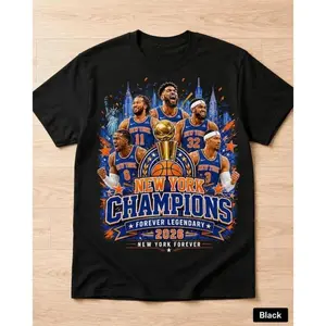 New York 2026 City Shirt, Blue Orange Glory Shirt, NYC Basketball Fan Gift