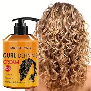 Argan Oil Curl Defining Cream - Hydrating Moisturizing Styling Conditioner For All Hair Types | Enhances Shine, Boosts Volume | Ideal For Dry & Frizzy Hair (Frizz Control & Moisture Lock)