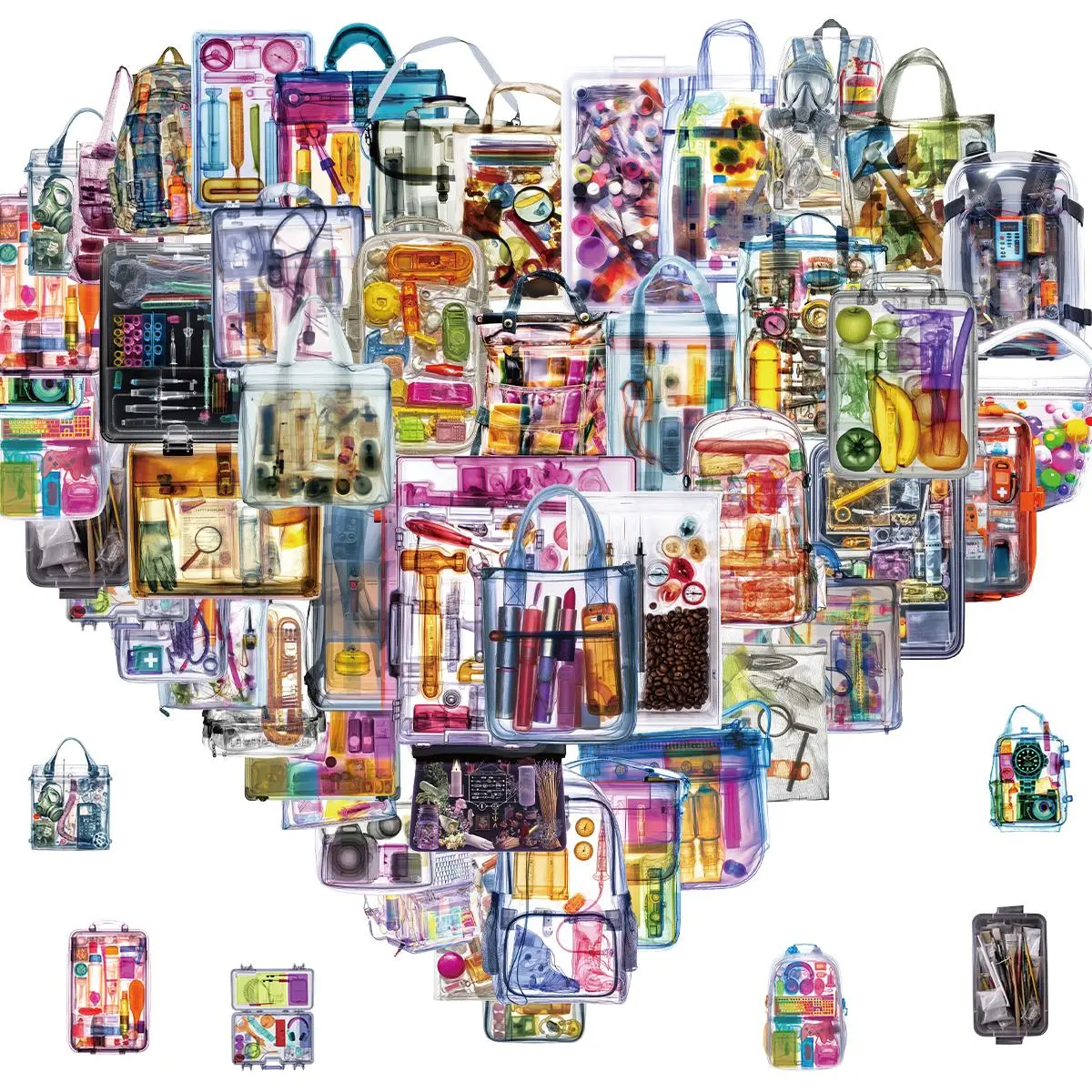 50PCS  X Ray Stickers, Radiology Party Favors Birthday Party Decorations Vinyl Waterproof Stickers for Water Bottle Laptop Luggage Xray Tech Gifts for Teens Boys Girls Adult