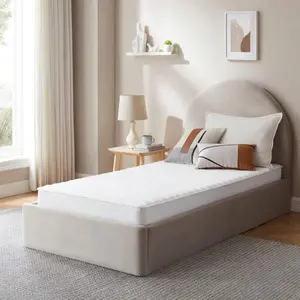 6 Inch Twin Full Hybrid Mattress In A Box, Medium Firm Memory Foam Pocket Spring Bed Mattress Fiberglass Free Breathable Design