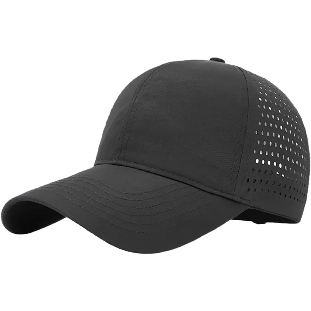 Men Women Waterproof Quick Dry Baseball Cap, Lightweight Mesh Running Hat for Outdoor Sports(Gift)