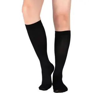 15-20 mmHg Medical Compression Socks  Men/Women, Lightweight Opaque Knee High Support Stockings
