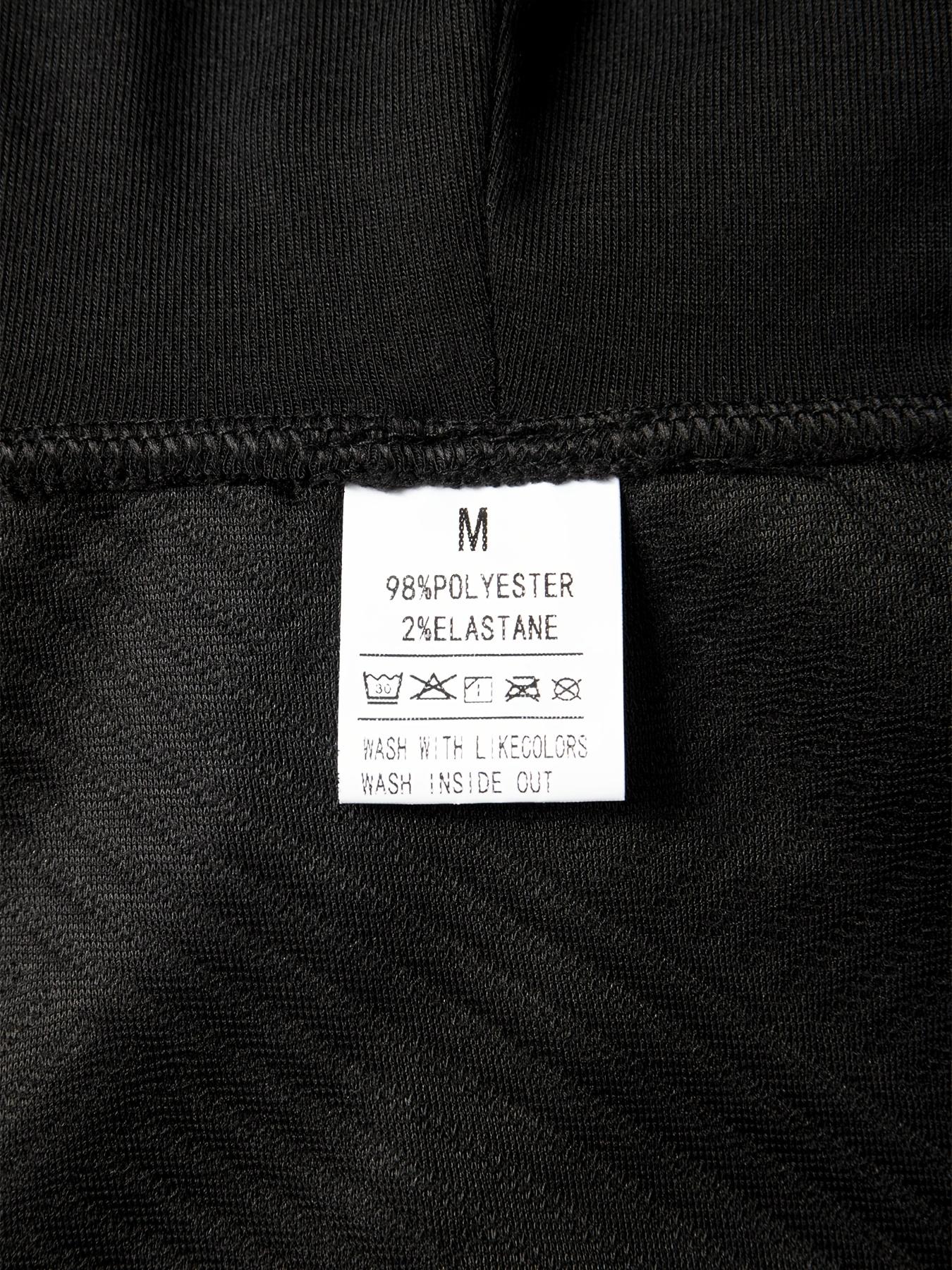 Men's casual fashion suit knitted jacquard sweatshirt and pants two-piece set