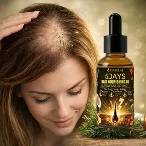 Hair Nourishing Essence Liquid, Deep Hydration for Scalp, Contains Turmeric, Rosemary, Biotin, Softens Hair, Thickens Sparse Strands