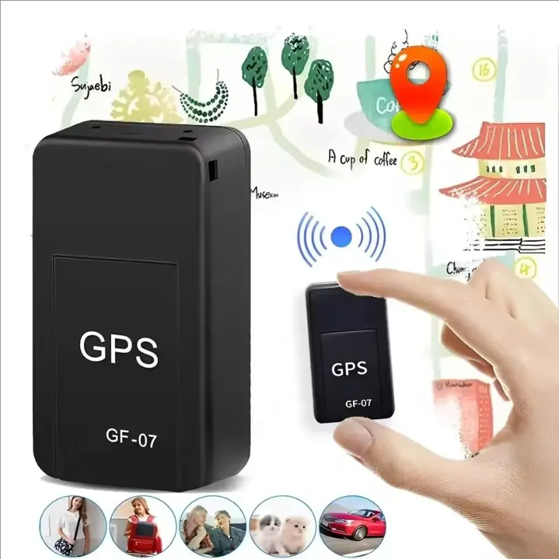 GPS Tracking Device GF07 Mini GPS Tracker Car GPS Position APP Strong Magnetic Anti-lost Alarm Vehicle GPS Locator Monitor