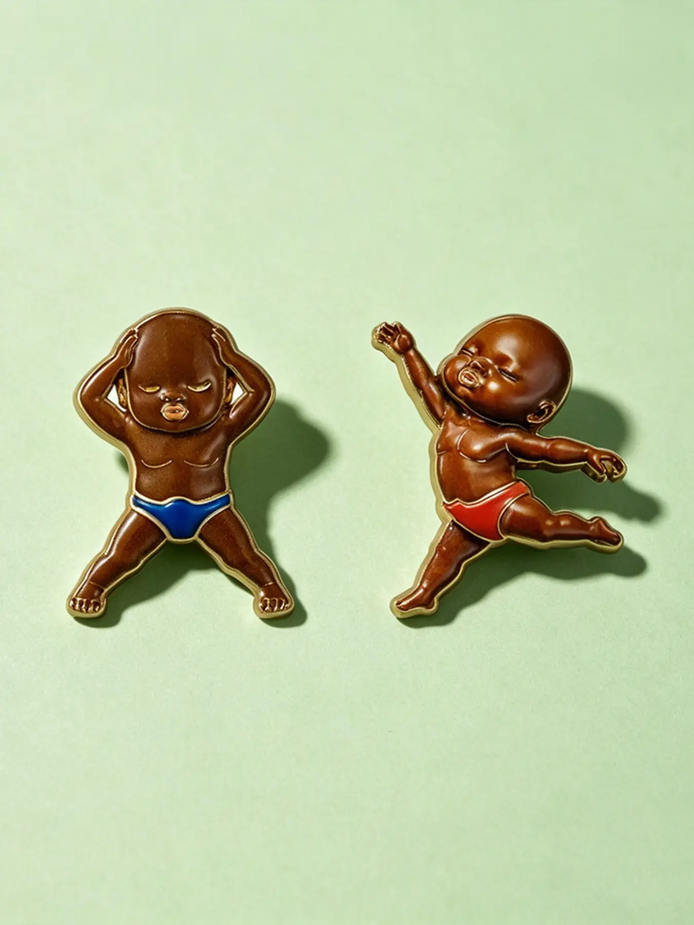 Natasha mini baby doll lapel badge fashionable hard enamel pin cartoon women's brooch men's lapel pin backpack badge clothing accessories gifts