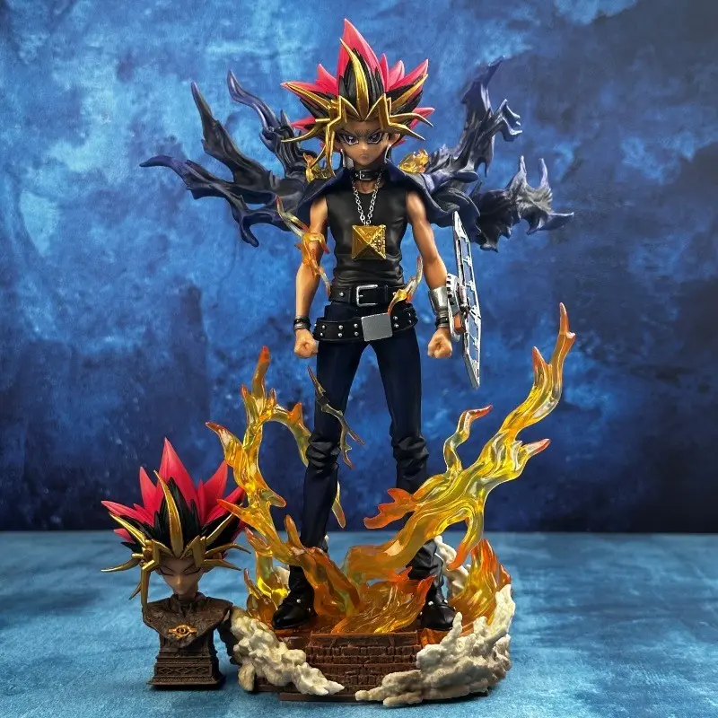 Yu-Gi-Oh! Resonance Dimension Dark Side Model Figure, PVC Figure, Interchangeable Anime Handheld Sculpture, Collectible Display Piece, Collectible Figures, Figurine Collectibles