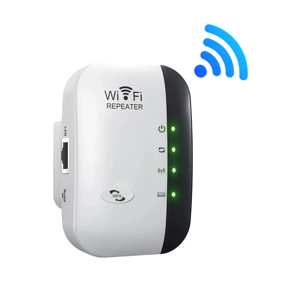 WiFi Repeater/extender, Wireless Repeater, Internet WiFi Booster and Signal Amplifier, 300mbps, 2.4GHz WiFi Band, Outdoor Long Range Signal Extension, Easy Connection