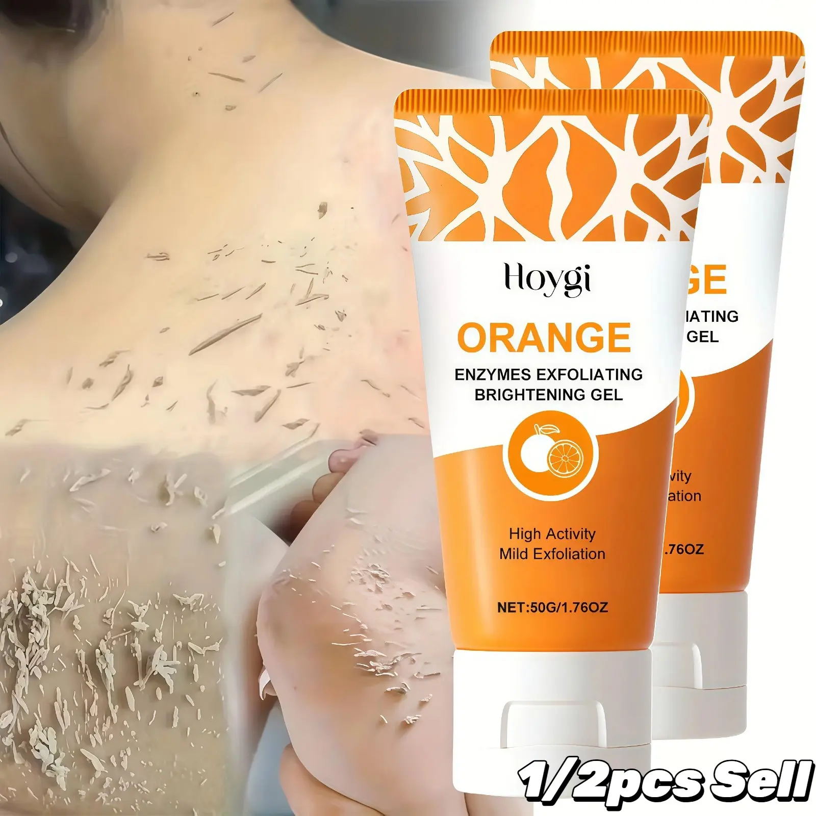 Deep Cleansing Gel, 0.02% Salicylic Acid with Glycerin, Citrus Botanical Extract, Gel Texture, Hypoallergenic Formula, Unisex Pore Cleanser, Makeup Remover, Brightening Long-Lasting Moisturizer