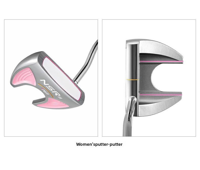 Women's Golf Putter - Single Club| Stable, Low Center of Gravity, High Forgiveness| Features Alignment Line