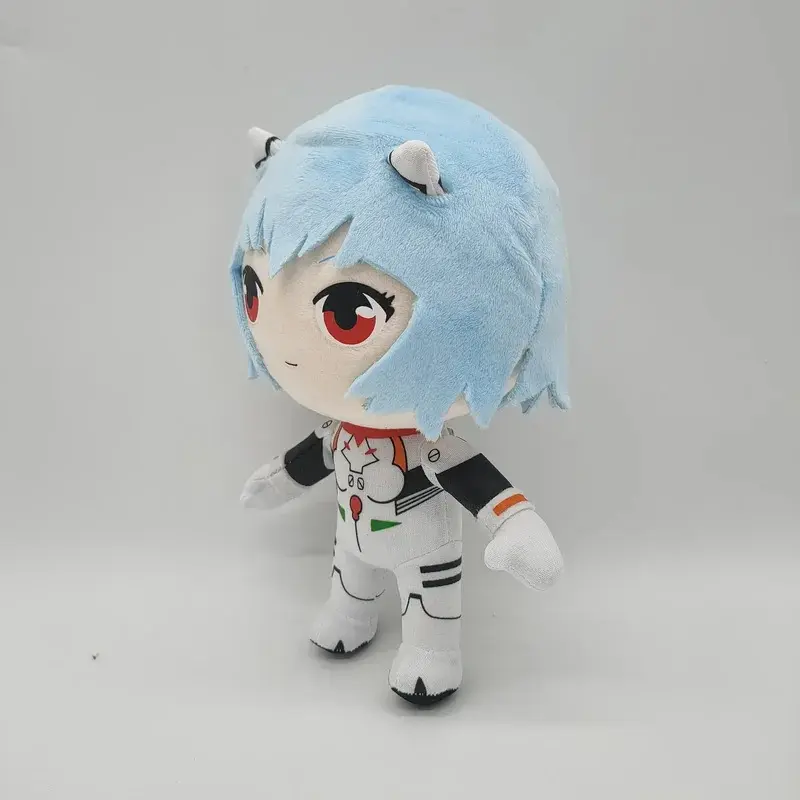 22cm Cute Ayanami Rei Soft Plush Doll, Kawaii Character Stuffed Toy, Kids Birthday Gift, Room Decoration, 1Pcs, Kawaii Character Stuffed Toys, 1Pcs Toy