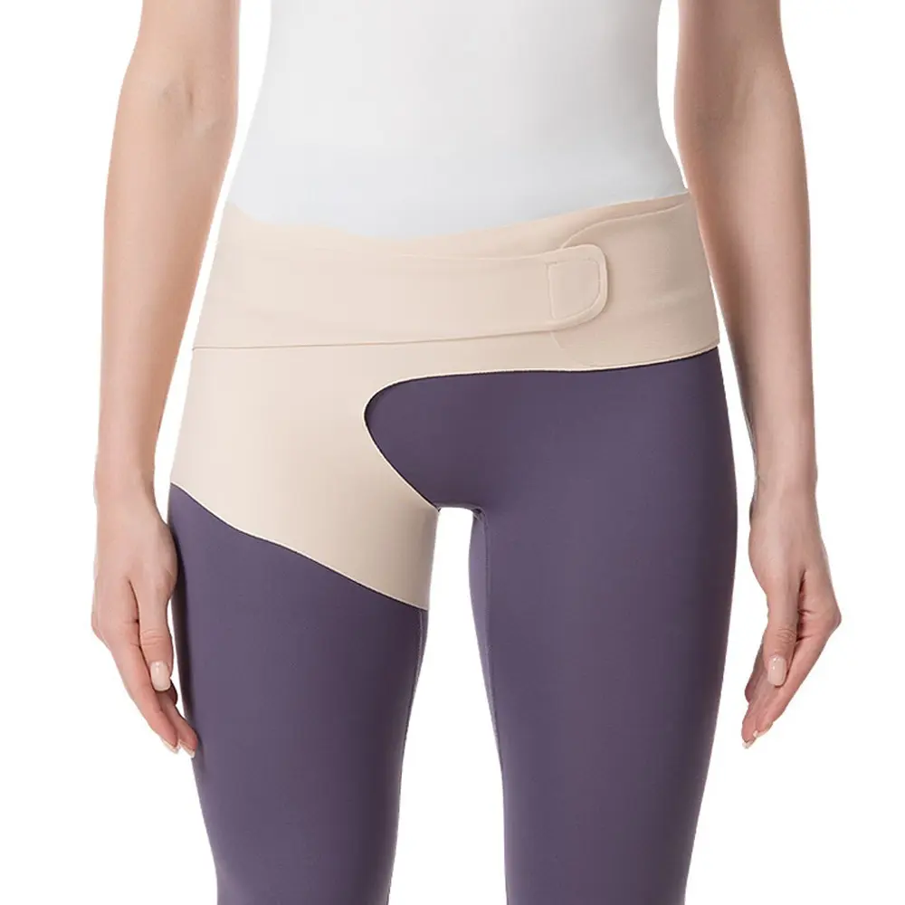 Hip Joint Support Band, Adjustable Compression Sleeve for Thighs and Hamstrings, Unisex Reusable Sports Recovery Gear, Sports Compression Sleeves