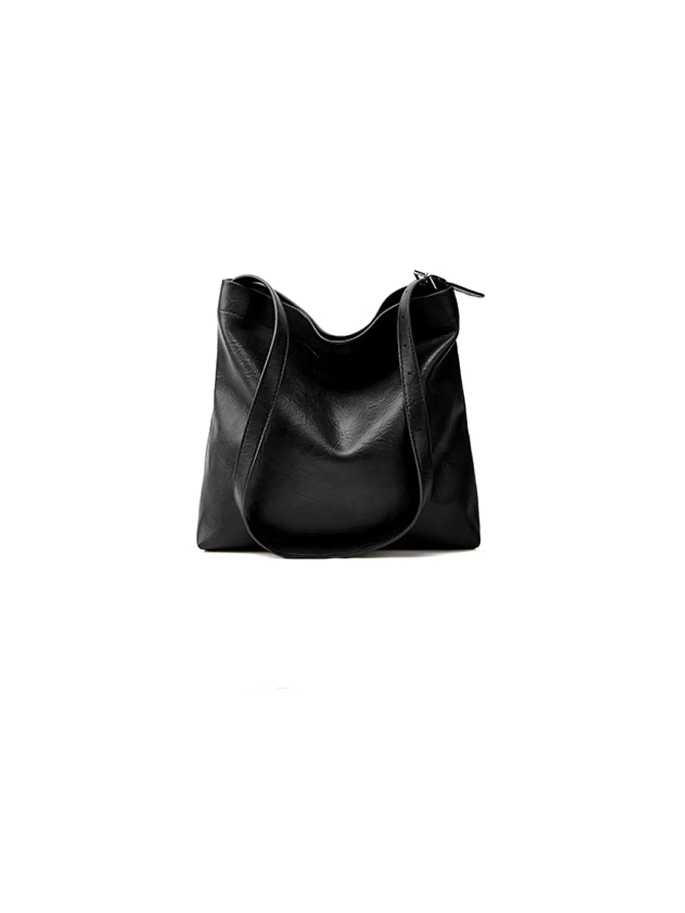 Vintage high-end large-capacity underarm tote bag for women, new simple casual shoulder and crossbody bag