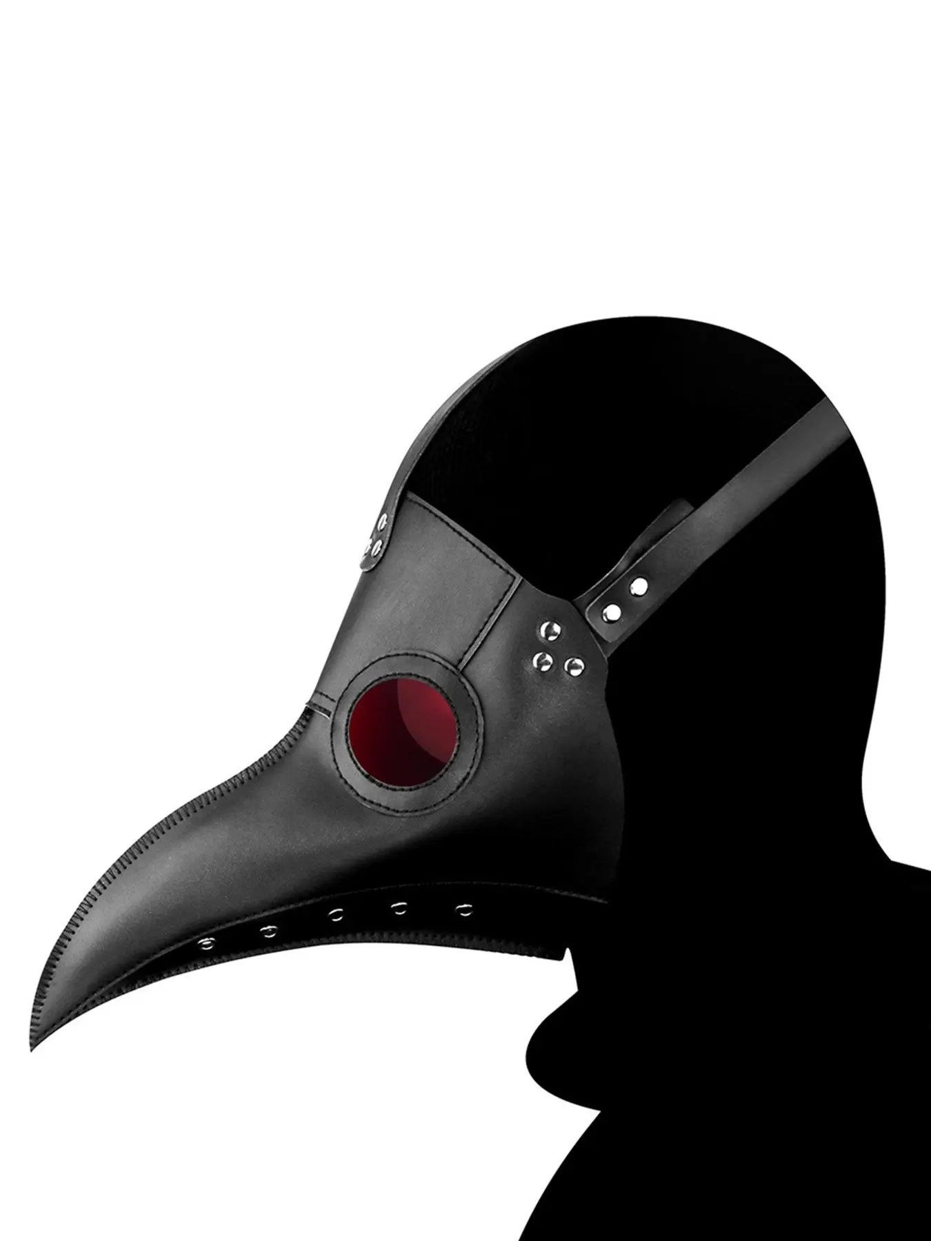 Steam Punk Halloween Plague Doctor Mask, Cosplay Festival Party Dance Performance Prop, Unique Costume Accessory for Events, Eye, Mask Design