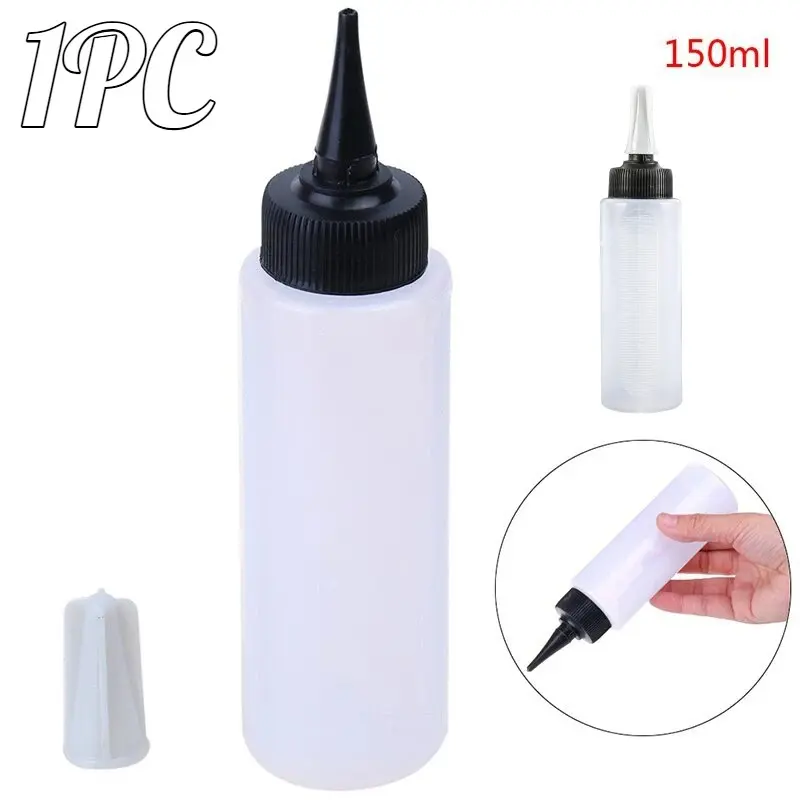 150ML Narrow Mouth Squeeze Bottle, Dry Cleaning Bottle, Hair Washing Bottle, Beauty Care Rinse Bottle, Essential Haircare Tool