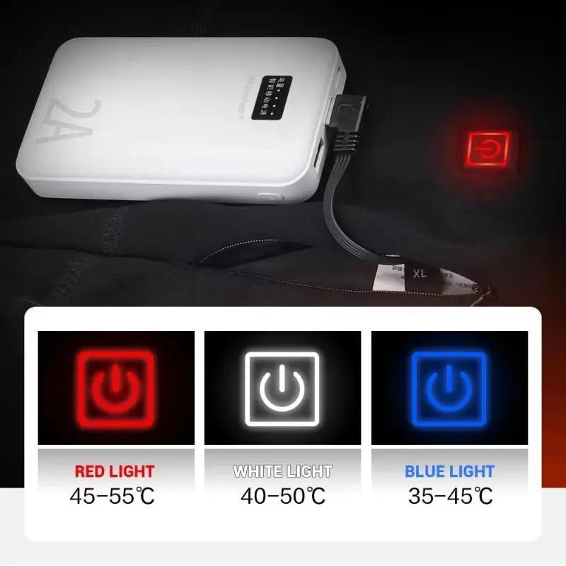 28 Areas Winter Electric Heated Underwear Set Motorcycle Jacket Self Heating Long Johns Tops Pants Men Women Hiking Christmas gift.