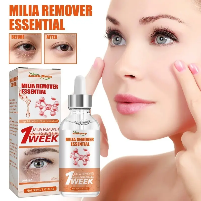 30ml Professional Milia Remover Eye Serum Intensive Eye Care | Dark Circle Eraser Reduce Puffiness Dark Circles | Fade Fine Lines Anti-Aging Lifting Care