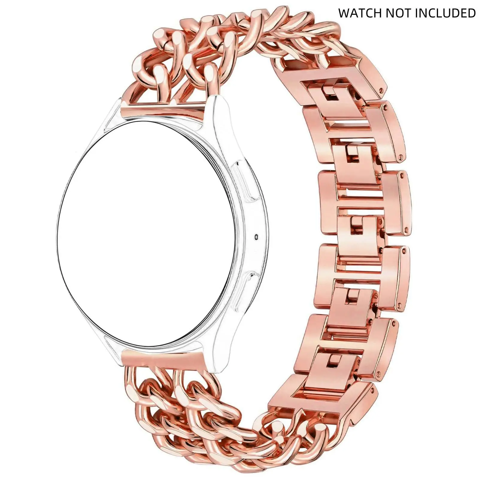 Stainless steel strap, Smart watch straps compatible with Samsung Galaxy 7/6/5/4/FE 44mm 40mm, Watch 6 Classic 47mm 43mm, Watch 5 Pro 45mm, Watch 4 Classic 46mm 42mm, 20mm metal strap, designer bracelet, jewelry bracelet, Smartwatch Accessories