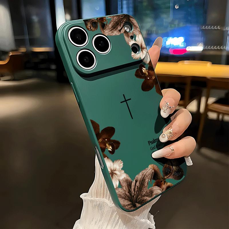 Vintage Floral Aesthetics Soft&Flexible TPU Silicone Phone Case For iPhone 17 Pro Max AIR 16 15 14 13mini 12 11 Plus XR XSMAX Cases For Samsung Galaxy S26 Ultra S25 Edge S24 S23 S22 Plus  Durable|Shockproof|Full Camera Protection