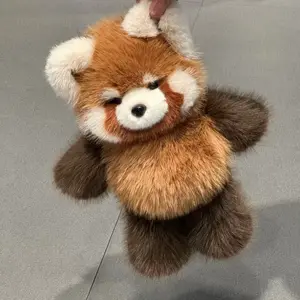 21-inch running raccoon plush toy, bear-shaped pillow, birthday gift, soft and comfortable, ideal for children, perfect gift for special occasions, cute small plush animal toy