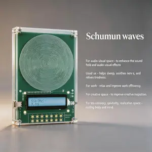 Schumann Wave Resonance Generator, Adjustable Frequency 0.001hz-100khz, USB Powered, Calms Emotions, Improves Sleep, Deep Meditation, Boosts Creativity