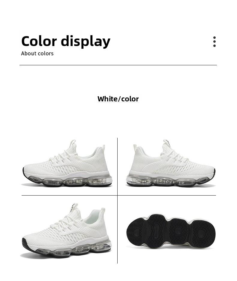 Mesler Men's Sporty Solid RoundToe Laces Trainers, Fashionable Lace UpFront Mesh Breathable Comfortable Sports Air Running Shoes Sporty Lightweight Breathable Running Shoes For Exercise & Daily Wear