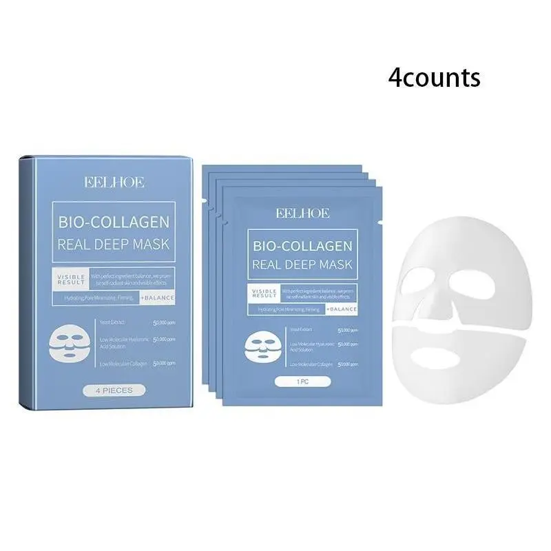 Hydrating Face Mask, Collagen Moisturizing Mask, Nourishing Skin Care, Essential Holiday Facial Treatment, Glow Up Mask for Men and Women