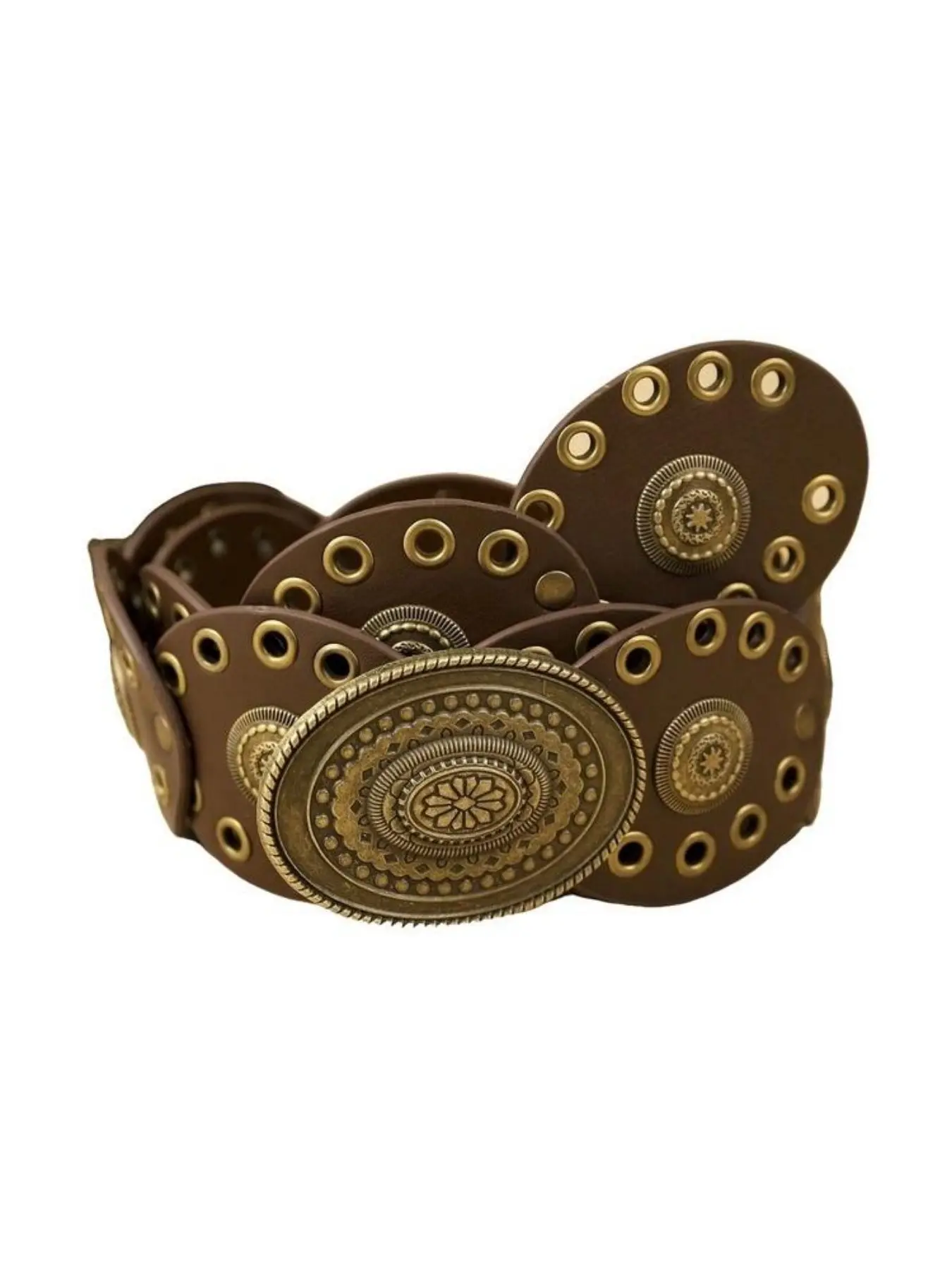 Western Boho Studded Waist Belt for Women, Leather Design, Perfect for Festivals & Daily Wear, Versatile Accessory for Jeans & Dresses