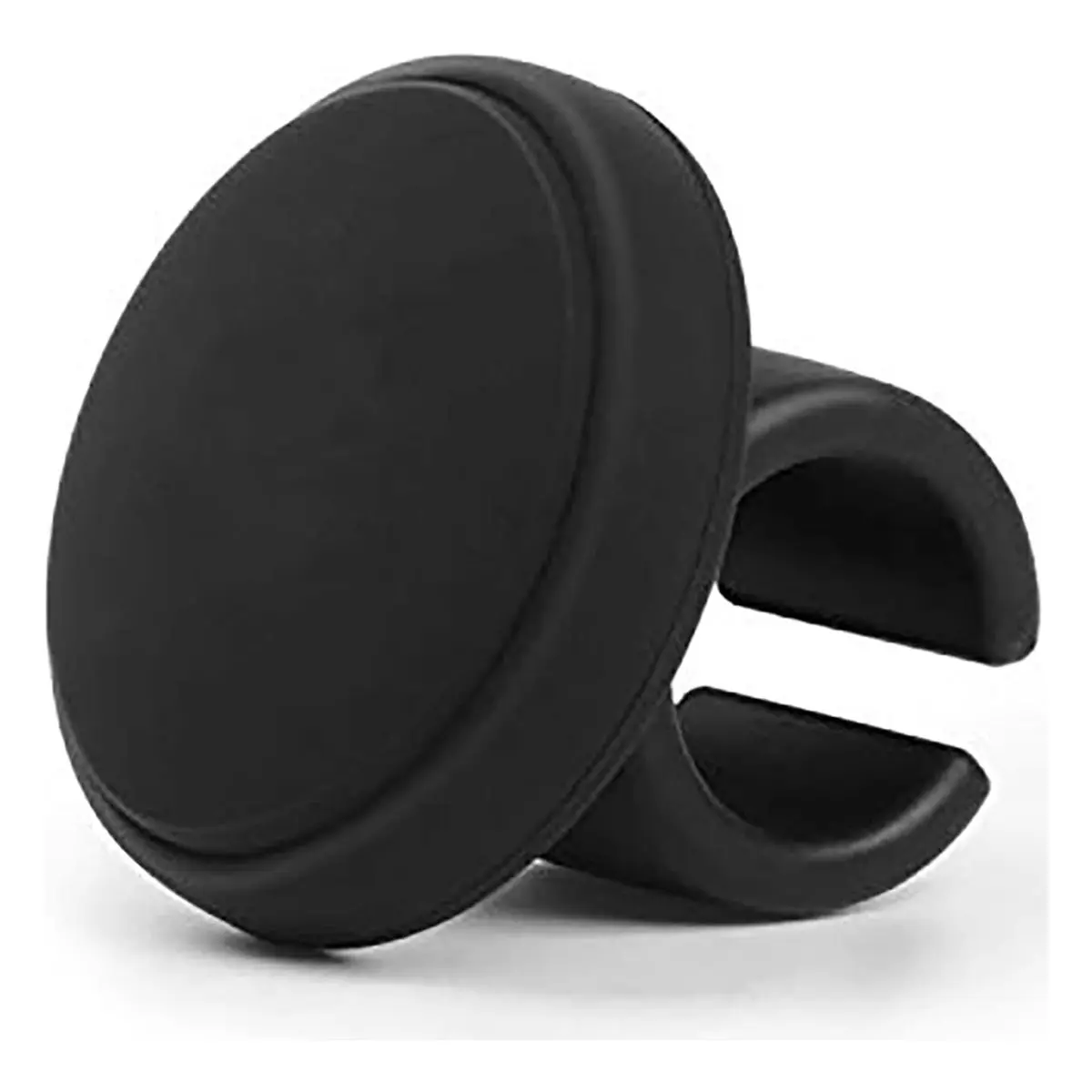 Silicone Steering Wheel Spinner No-tool Easy Setup Universal Fit for Automobiles Black