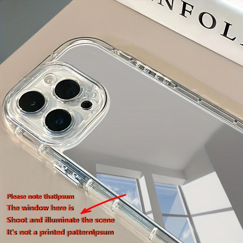 2-in-1 Mirror Phone Case for iPhone 17/16/14/15/13/12/11 Plus/Pro Max/Pro/Air - Tiny Hearts TPU + Acrylic Protective Durable Protection