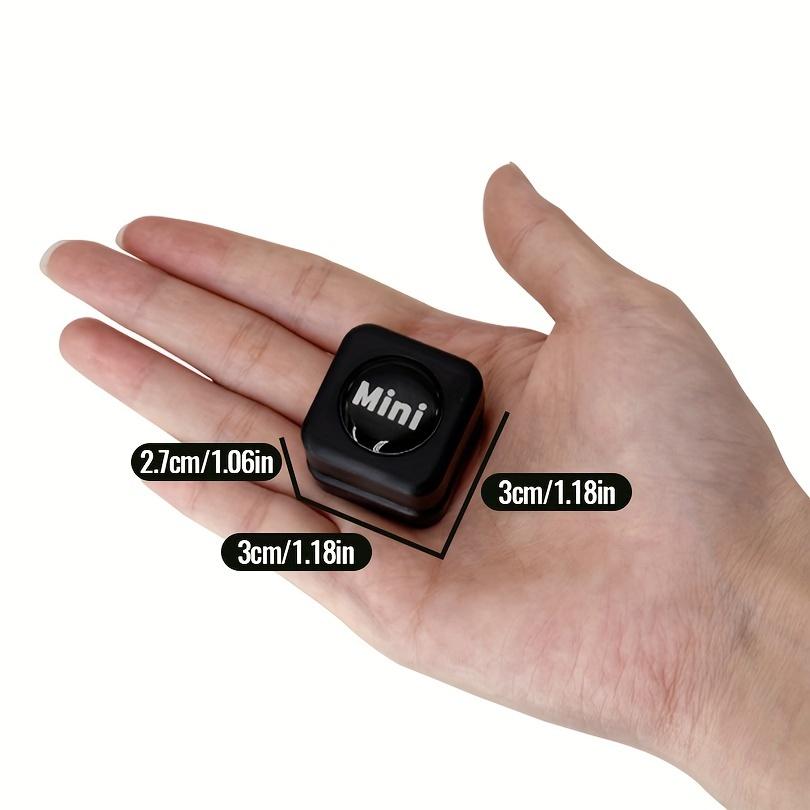 Mini Magnetic Aquarium Cleaner Brush, 2-Sided Glass Algae Scraper for Fish Tank, Magnetic Cleaning Tool with Algae Scraper, WH09 Fish Tank Cleaner