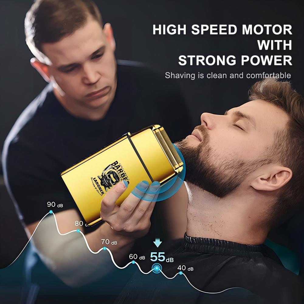 Professional 4 in 1 Kit, 1 Set Rechargeable Hair Clipper with Accessories, Hair Grooming Kit for Home & Salon Use, Barber Clippers Set