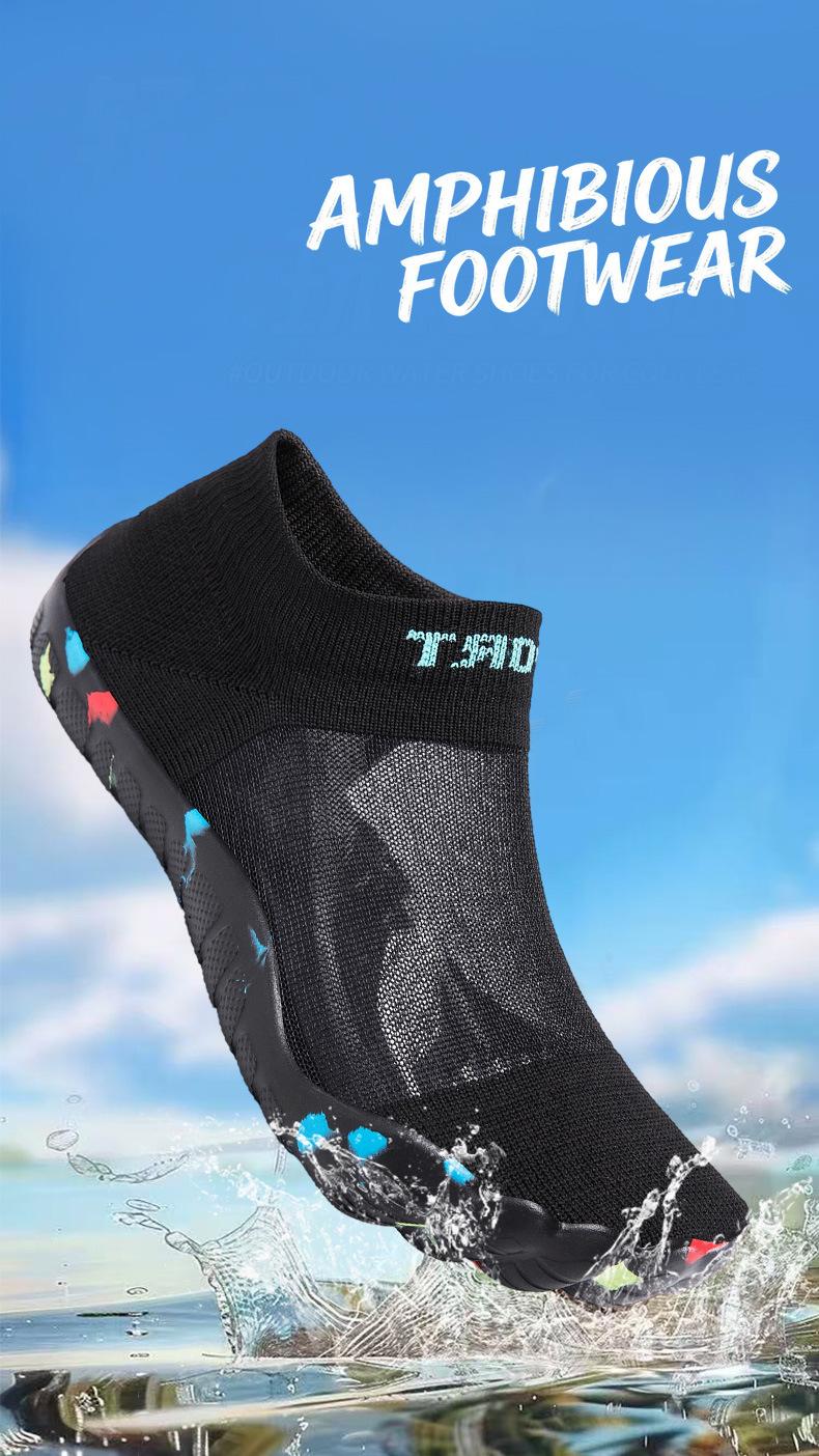 Women's Wide Toe Barefoot Water Shoes| Breathable Mesh Non-Slip Minimalist Design, All-Season Comfort for Outdoor Activities