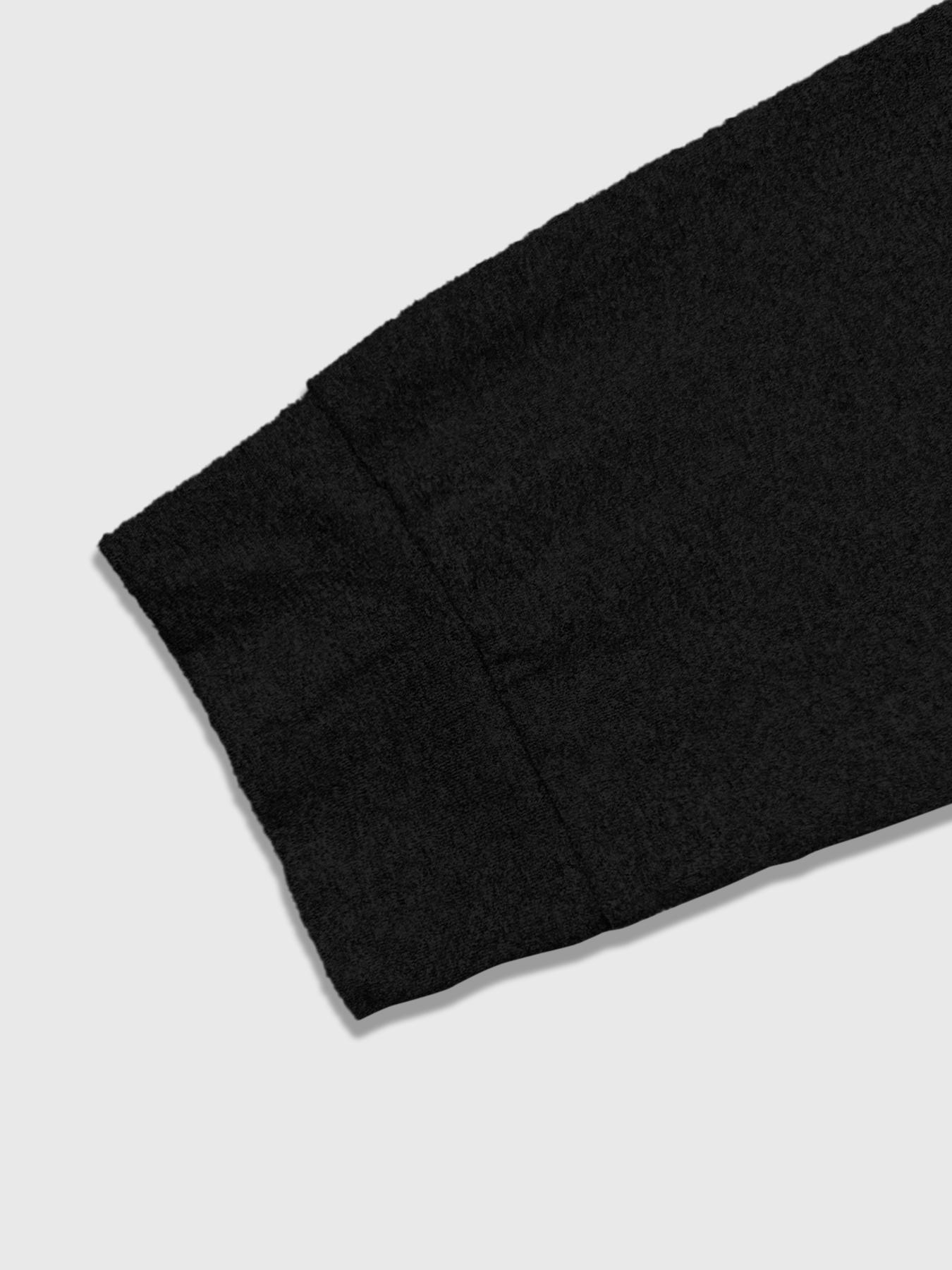 Men's Solid Plain Long Sleeve Crew Neck T-shirt, Casual Regular Fit Basic Round Neck Tee for Fall & Winter, Men's Clothes for Daily Wear