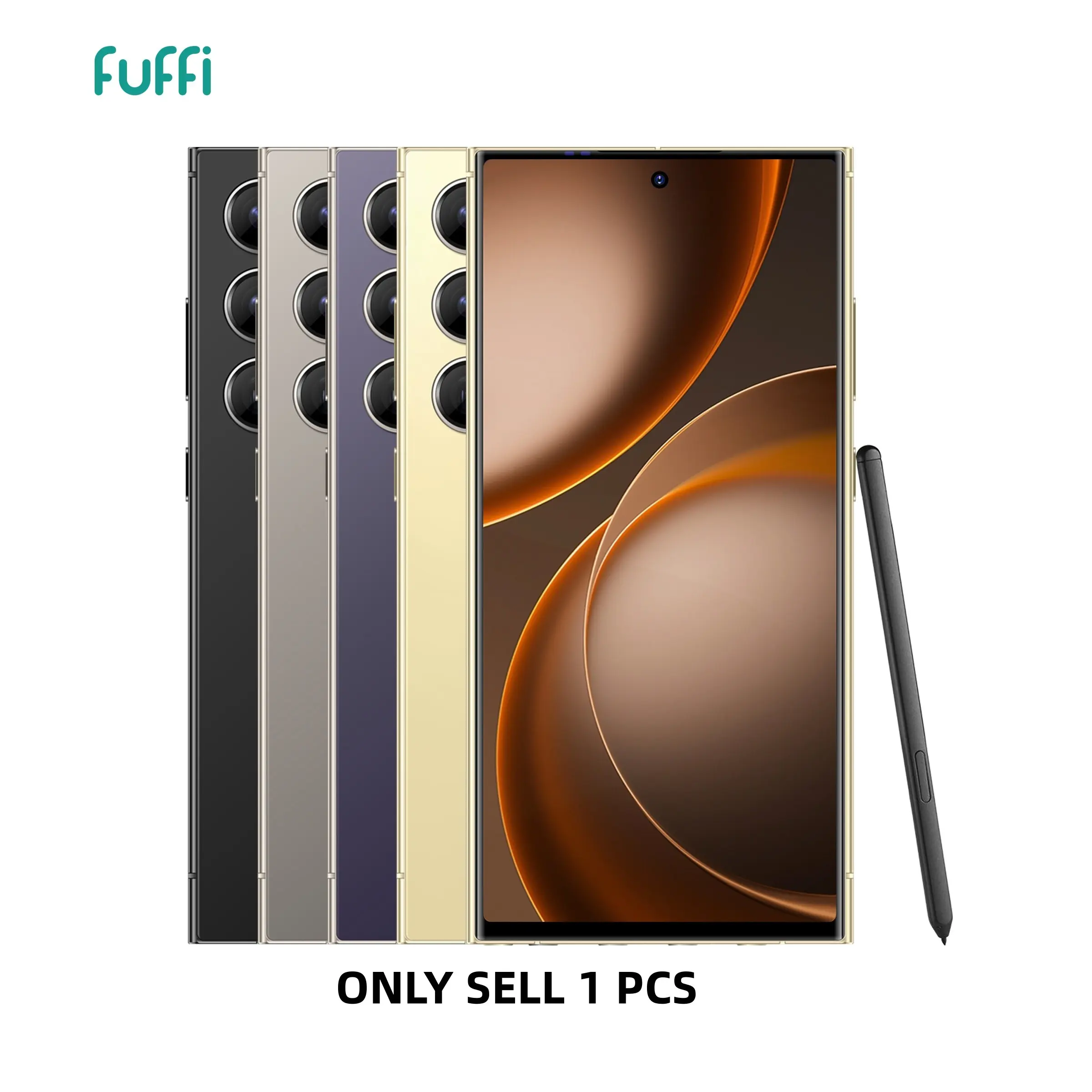 Fuffi Global 4g Smartphone, Large Screen Smartphone, 6.8-Inch HD Screen, 6+64GB RAM/storage, Stylus Pen, Dual Sim, 4100mah Battery, Android Phone