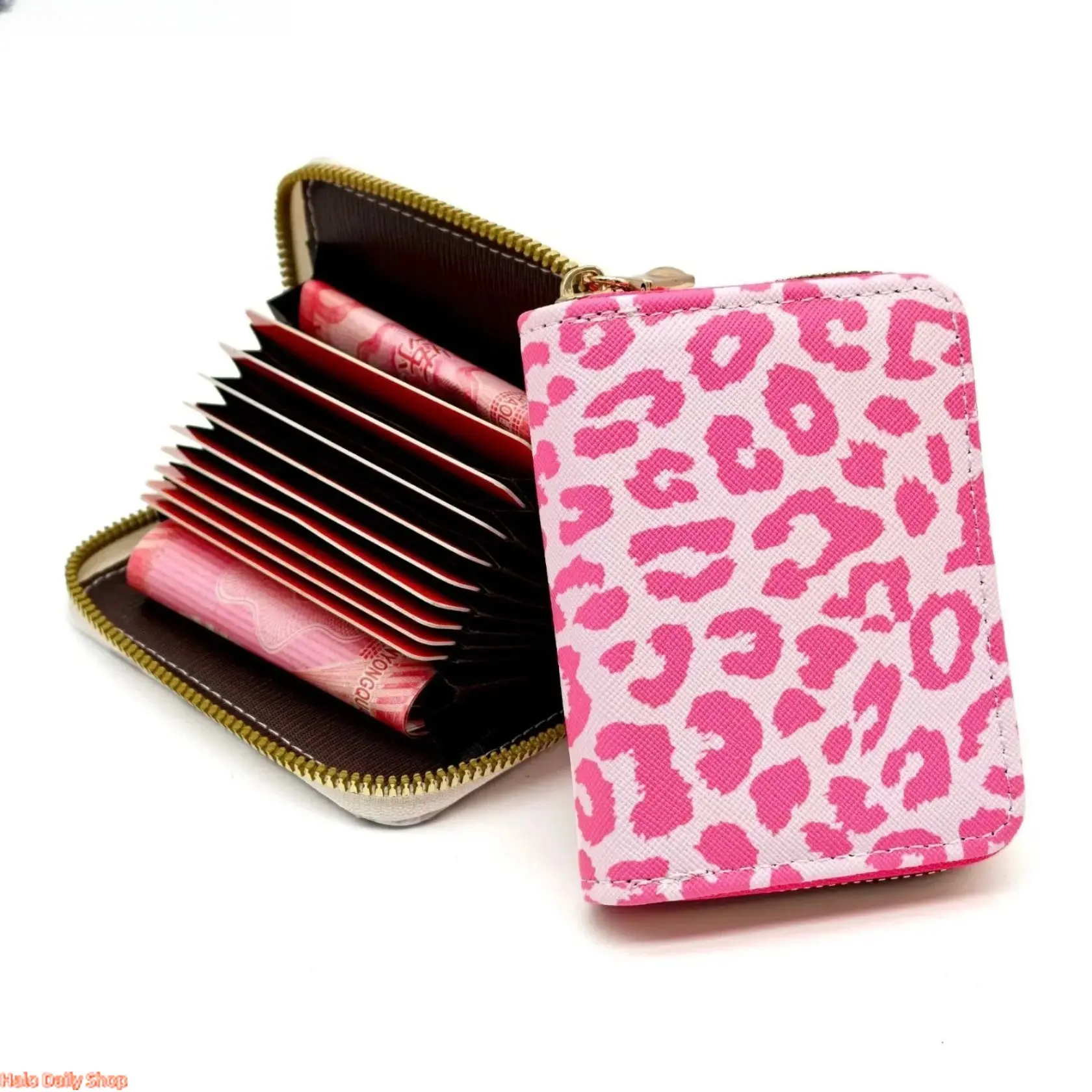 Women's Multi-Function Wallet, Solid Zipper Coin Purse and Credit Card Holder with Card Slots for Sports & Outdoor Travel, Card Slots Pocket