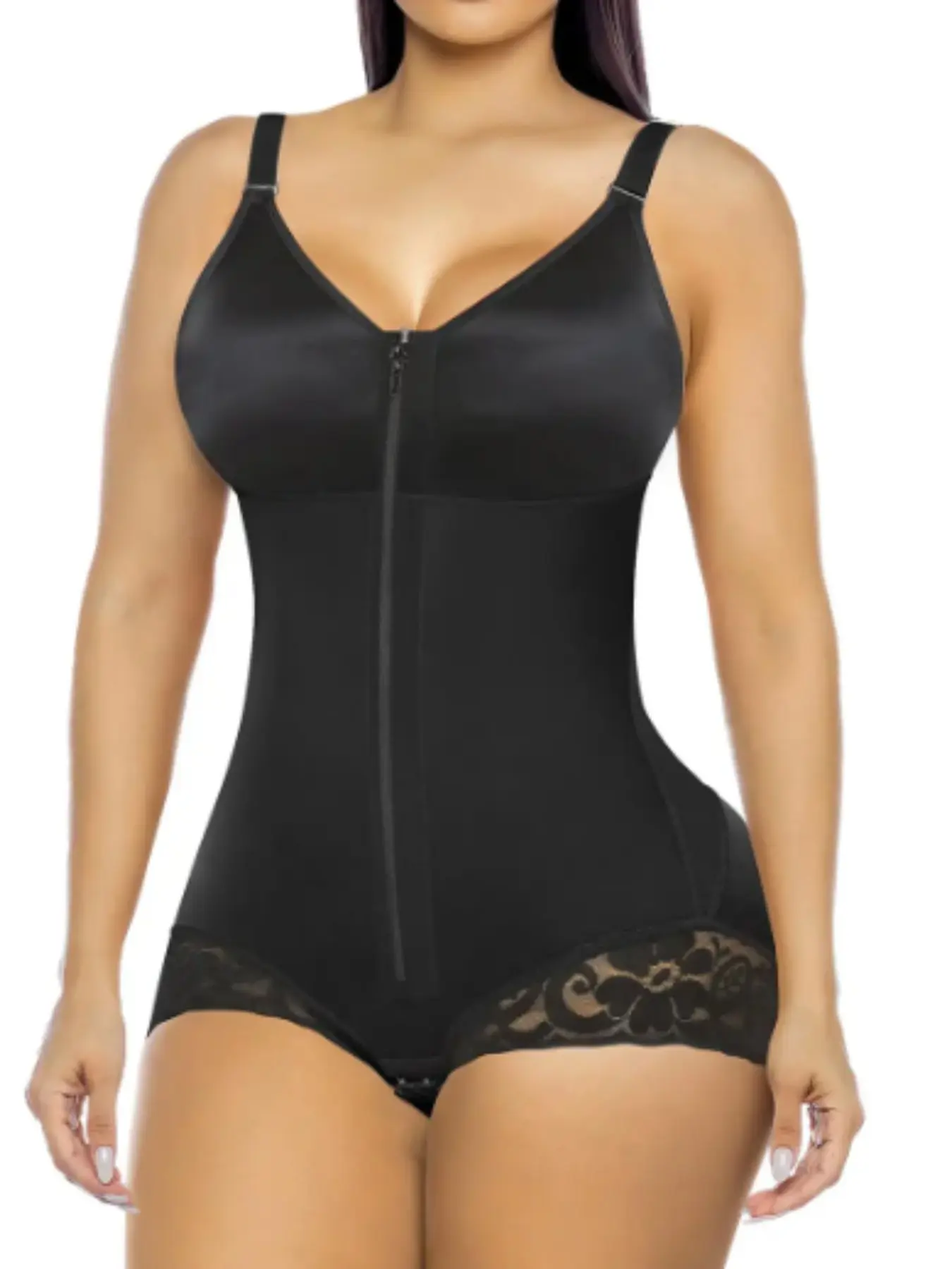 Overbust Fajas Colombianas Shapewear for Women Tummy Control Brief Shaper