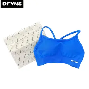 DFYNE Impact Bareback Rib-Hugger Crop Cami| High-Side Spill-Proof Seamless Bralette| Premium Non-Slip Summer Streetwear Top