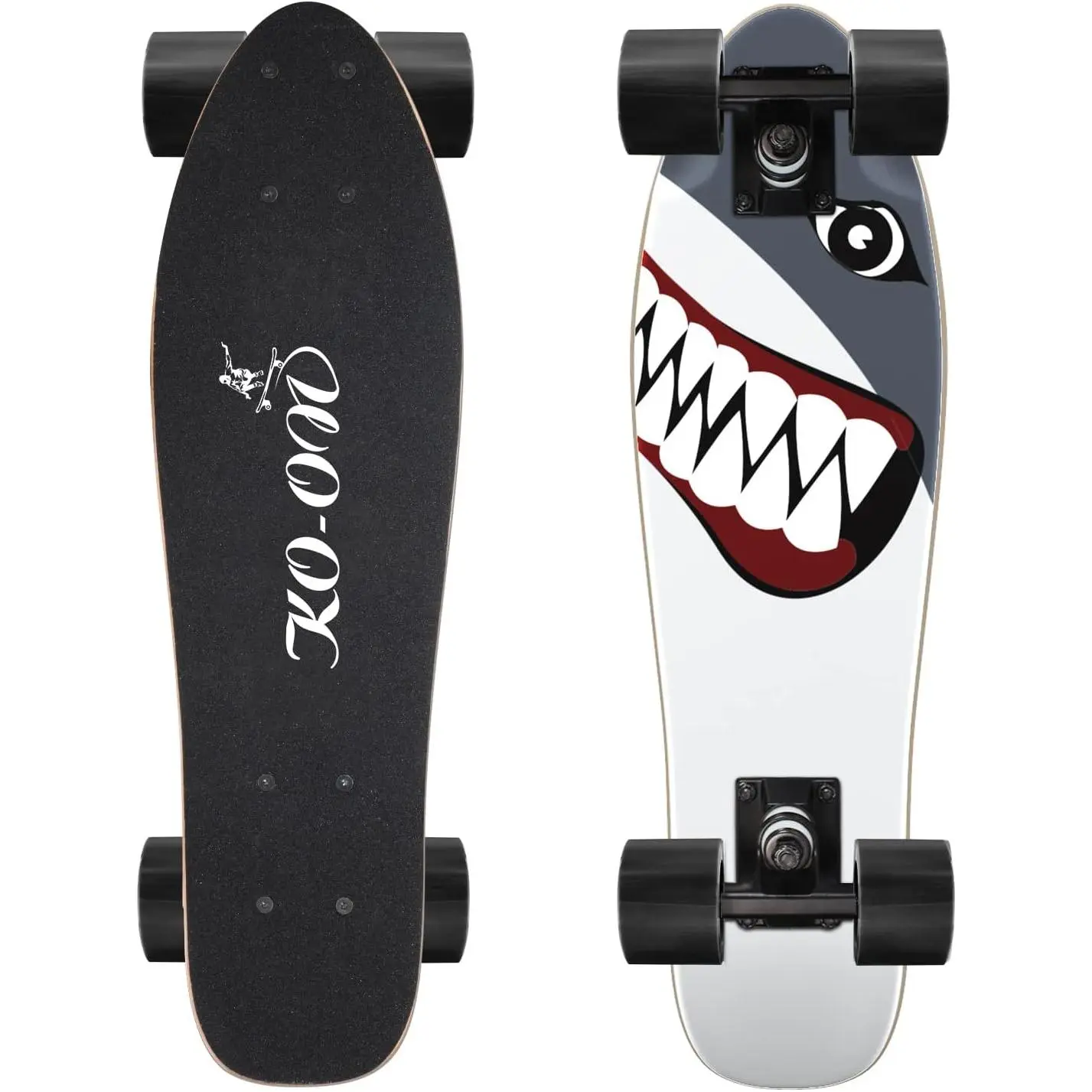 Skateboard Complete Skateboards 22 Inch Mini Cruiser Skateboards for Beginners Kids Boys and Girls High-Speed with