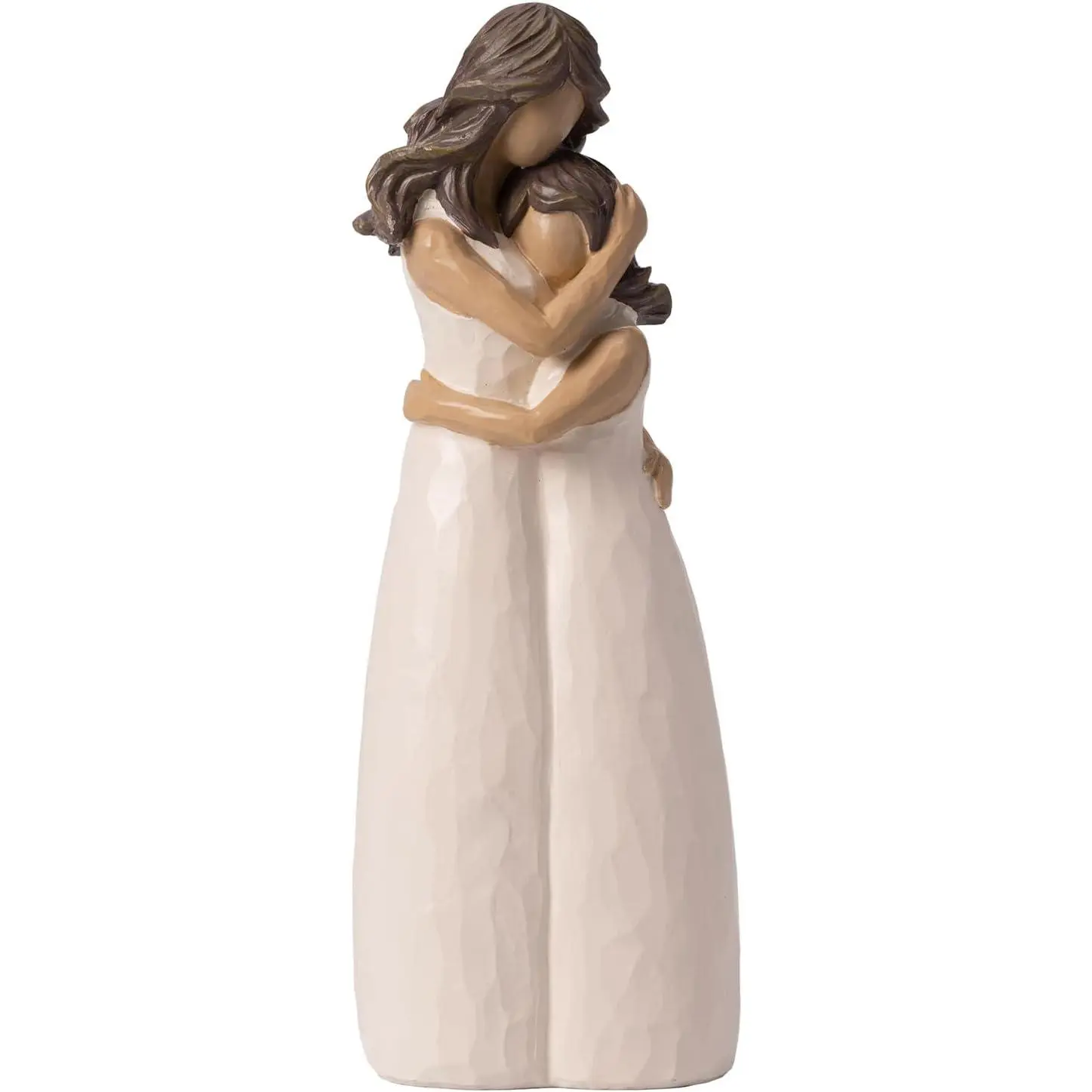 Mother Daughter Figurines, Hugging Mother and Daughter Figurine Statues, Gifts for Daughter from Mom,  Bedroom Living Room Tabletop Shelf Decor