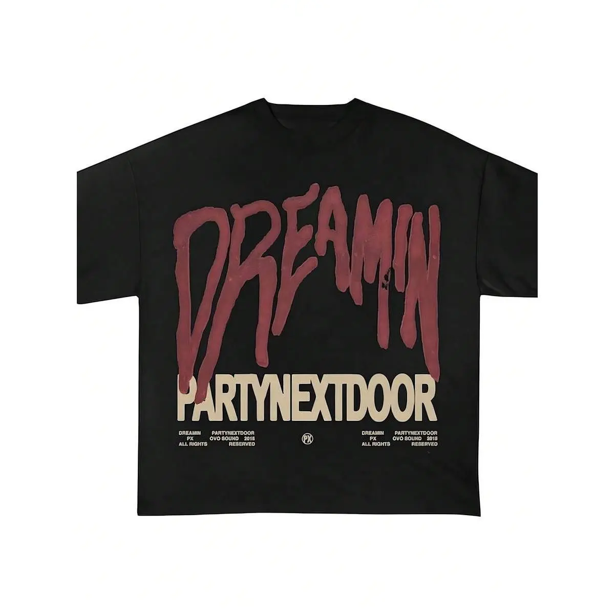 Vintage T-Shirt, PND 4, Sorry I'm Outside Tour Merch, Tee, Vintage Shirt, PND Concert Casual Retro Sports Fashionable Simple And Lightweight Men's T-Shirt Suitable For Summer